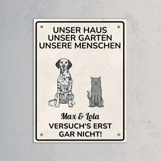 Mein Haus, mein Garten - Individuelles Gartenschild